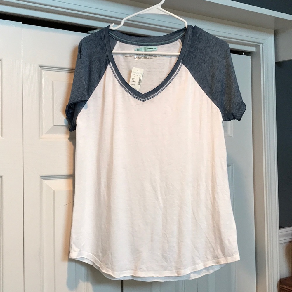 Short sleeve baseball tee